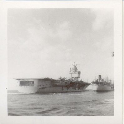 Here is a series  of six photos taken from the Semmes as she steams past the 
USS Enterprise CVN-65 as she takes on diesel from the USS Neosho AO-143.   
We were all in a rush to get somewhere.    
The Big E was in Cuban waters 24-Oct-1962 to 3-Dec-1962.  The Neosho was 
in Cuban waters 24-Oct-1962 to 22-Nov-1962.

