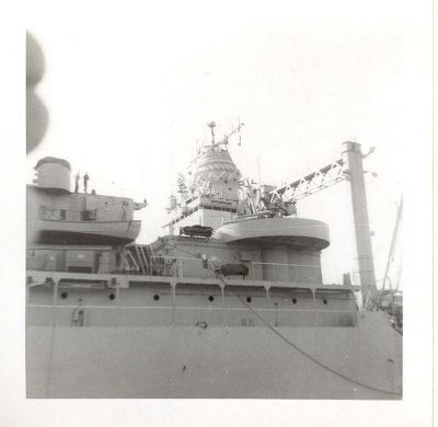 Here is a series  of six photos taken from the Semmes as she steams past the 
USS Enterprise CVN-65 as she takes on diesel from the USS Neosho AO-143.   
We were all in a rush to get somewhere.    
The Big E was in Cuban waters 24-Oct-1962 to 3-Dec-1962.  The Neosho was 
in Cuban waters 24-Oct-1962 to 22-Nov-1962.

