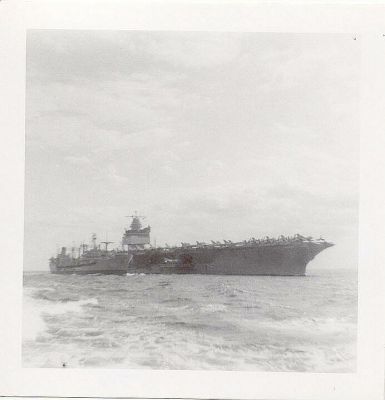Here is a series  of six photos taken from the Semmes as she steams past the 
USS Enterprise CVN-65 as she takes on diesel from the USS Neosho AO-143.   
We were all in a rush to get somewhere.    
The Big E was in Cuban waters 24-Oct-1962 to 3-Dec-1962.  The Neosho was 
in Cuban waters 24-Oct-1962 to 22-Nov-1962.

