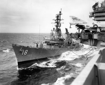Refueling from Saratoga,  December 1963
