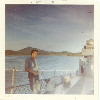 Anchored off Culibra on a beautiful day
