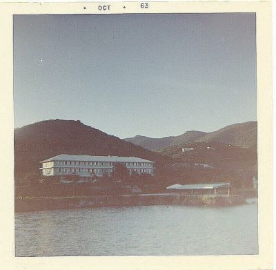 A series of pictures entering the anchorage at St. Thomas
