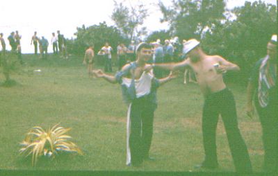 Original image   



"Honest chief, they came back from the laundry this way.  Looks like "moose" 
standing to the right.  

 Alex
 

