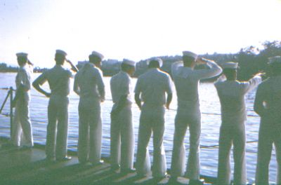 Looks like it's back to sea again.  San Juan was great liberty.   

Alex
