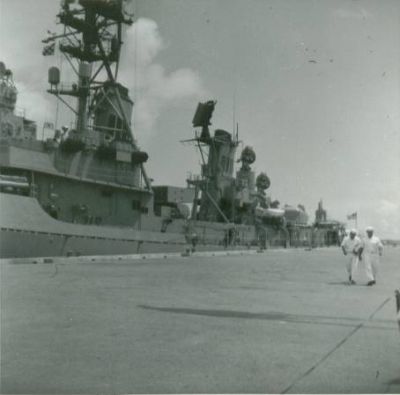 Semmes moored at Pier Delta, Charleston, SC
