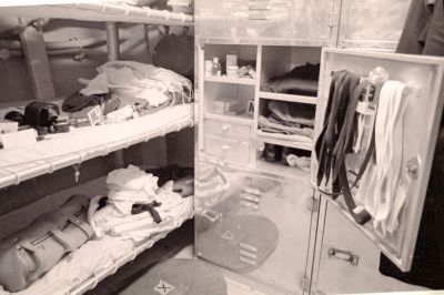 The middle bunk was mine.  You can tell by the camera equipment laying on it

