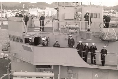 Pilot house and signal deck of the Tattnall?

