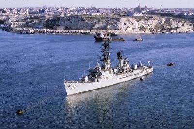 Malta (I don't remember How I took the photo.  Must have visited the carrier, and been high up on the island.)

