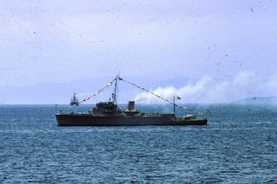 In Athens.  Picture of the King of Greece's Yacht.

