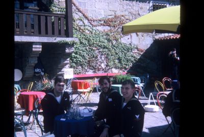 George Gaskin, Evin Aubin & Rob Shotwell....trieste intaly
