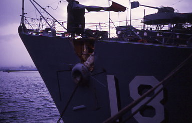 Another view of the damage
