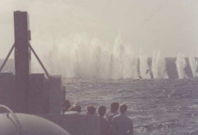 This shot taken while towing a target for A10 aircraft.
1986
Keith Freeman FC1
