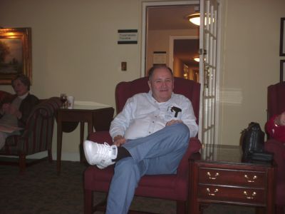 Steve Weber...just chilling.

