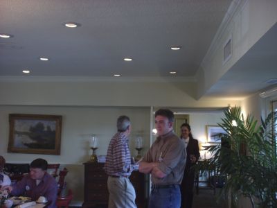 Jerry Davis(seated), Tom Camann, and Scott Sharp.
