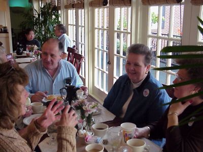Kathy Duffy with Steve and Dot Weber
