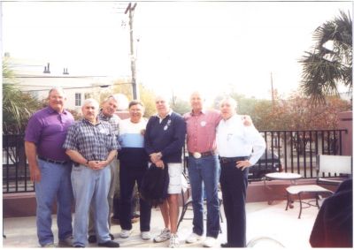Clint Allen, Ron Beinhaur, Tom Camann, Jack Cistriano, ?, Bruno Bishop, 
Horst Wichek
