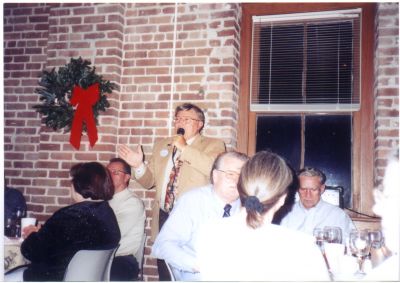 Jack Cistriano at farewell dinner
