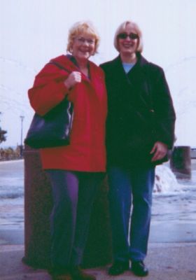 Donna Mitchell & Angela DeFranco at Battery Park
