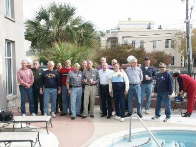 Left to right: 1-Bruno Bishop 2-Dean Slone 3-Bruce Merrick 4-Paul Stark 
5-John Zeserl 6-Ron Beinhaur 7-Keith Cottrell 8-Tom Camann 9-Clint Allen 
10-Horst Wichek 11-Gene Beaumont 12-Jack Cistriano 13-Augie Griedanus 
14-Jim Canfield 15-Jaun Jauregui 16-Pat Allen
