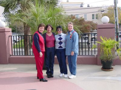 Pat Allen, Elena Juaregui, Phyllis Wichek, Nancy Bishop
