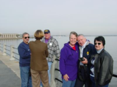 Juan Juaregui, tour guide, Clint Allen, Nancy Bishop, Horst Wichek, 
Phyllis Wichek
