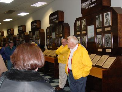 Tour guides on Yorktown
