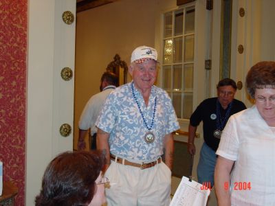 JJ Brown arriving from Campbell, MO at Registration, Friday afternoon.
