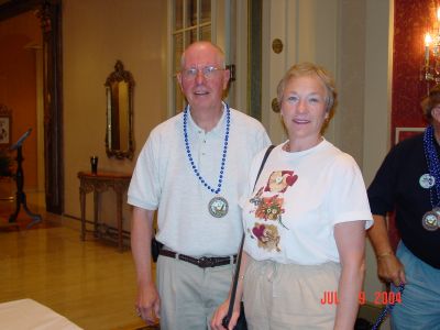 Don and Betty Sazama arriving from Savage, MN at Registration, Friday 
afternoon.
