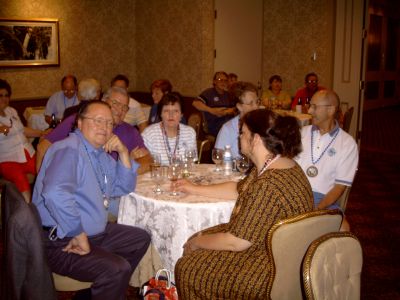 Gene Hopper, Clint & Pat Allen, Nancy & Eric Bishop, Elaine (Gene's guest)

