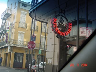French Quarter buildings.
