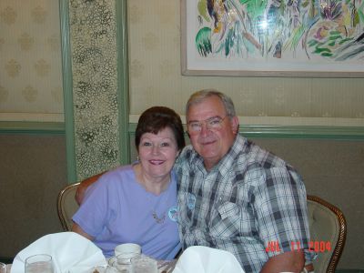 Pat and Clint Allen at the Jazz Brunch, Sunday AM.
