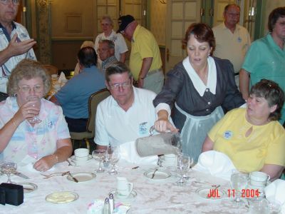 Sandra Hulsey, Ronnie and Mary Ashley at the Jazz Brunch
