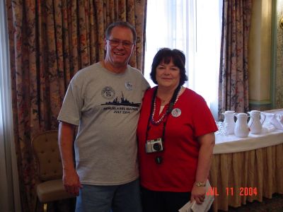 Charlie and Karen Layus at the Jazz Brunch.
