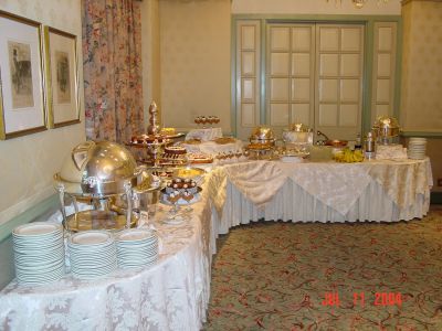 The BEST PART of the Jazz Brunch........DESSERTS.....sweet things.
