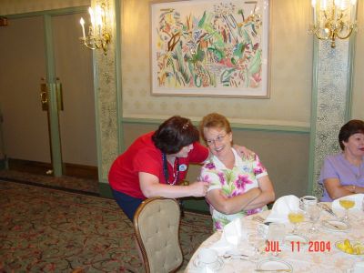 Karen Layus,Nancy Bishop and Pat Allen.
