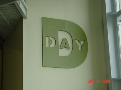 Entrance to D- Day Museum.
