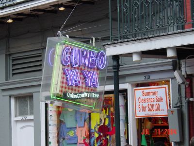 Gumbo YA YA.........the food of Nawlins.
