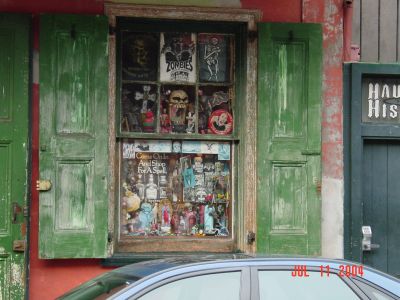 VooDoo store front.......Come in and shop for a SPELL....Do you VooDoo??
