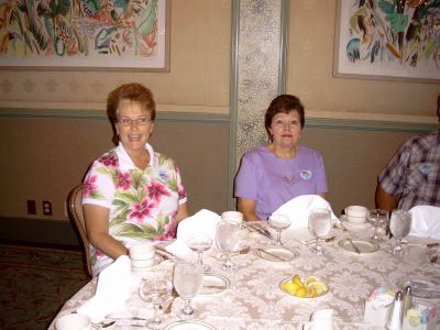 Nancy Bishop and Pat Allen.
