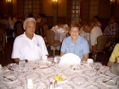 John and Mary Quigley, traveling buddies of the Webers.
