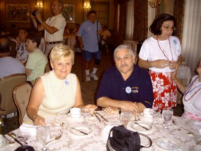 Bonnie and Ron Beinhaur, Judy Cistriano(standing).
