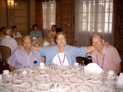 Paul Stark with Lil and Tom Rupert.

