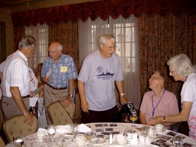 Tom Boyce, Capt. Alexander, John Reisinger, Tom Rupert, and Hope Alexan
