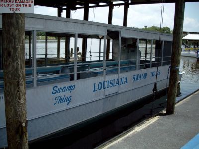 The swamp tour boat...OK it's not a DDG!!!!
