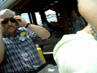 Ron Beinhaur...seatbelt in place, sun glasses on tight...lets fly.
