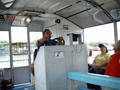 The skipper??? at least the boat is Coast Guard Certified...
