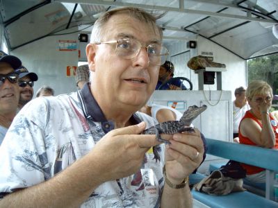 Tom Ringate,"no Valerie we can't take him home...we have enough of these in 
Florida already".

