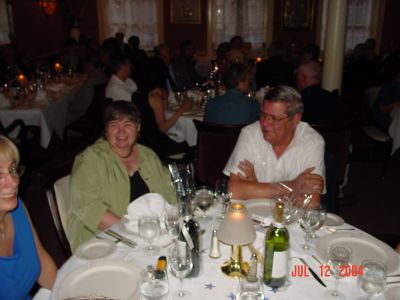 Mary and Ronnie Ashley at the Banquet.
