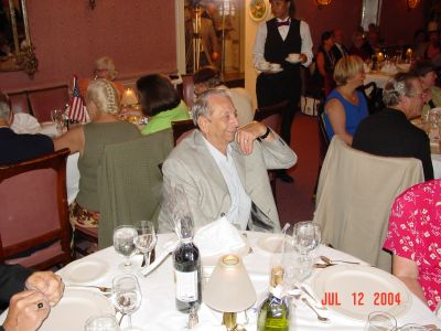 Paul Stark at the Banquet.
