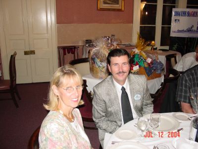 Jackie and Byron Personett, our 2008 Nashville, TN Reunion hosts, at the
Banquet.
